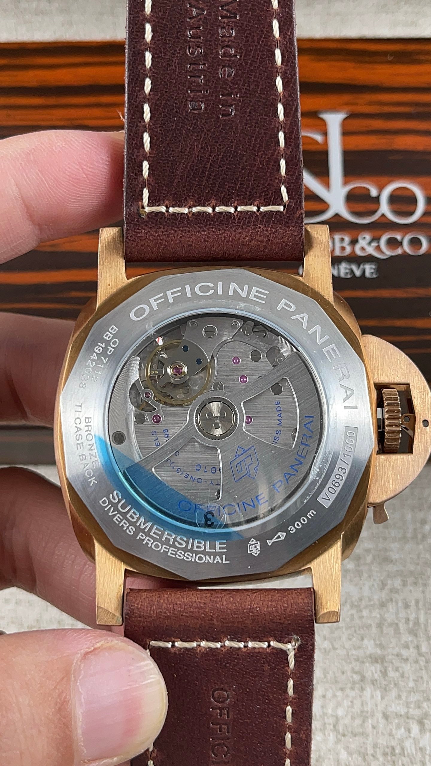 Panerai Submersible Bronzo PAM968 – 47mm&nbsp; Watch