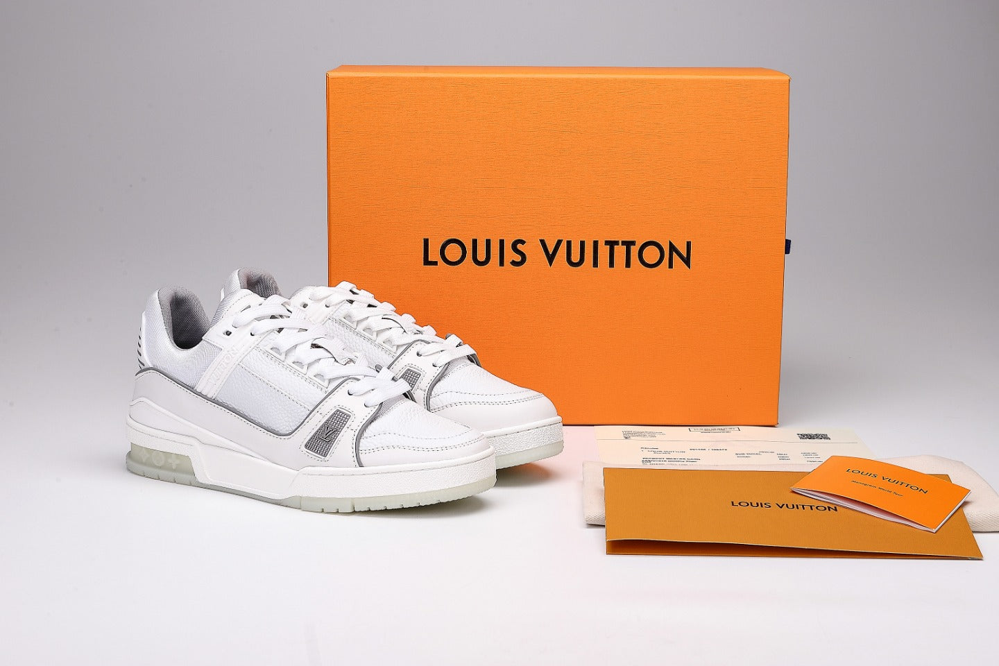Top Version 2021 Louis Vuitton Trainer Skate Sneakers (Couple's Edition)
