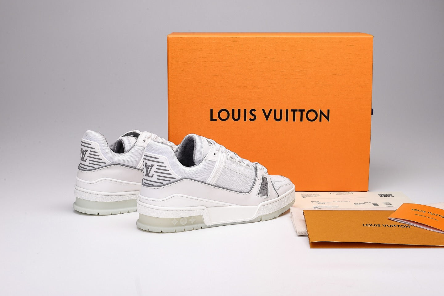 Top Version 2021 Louis Vuitton Trainer Skate Sneakers (Couple's Edition)