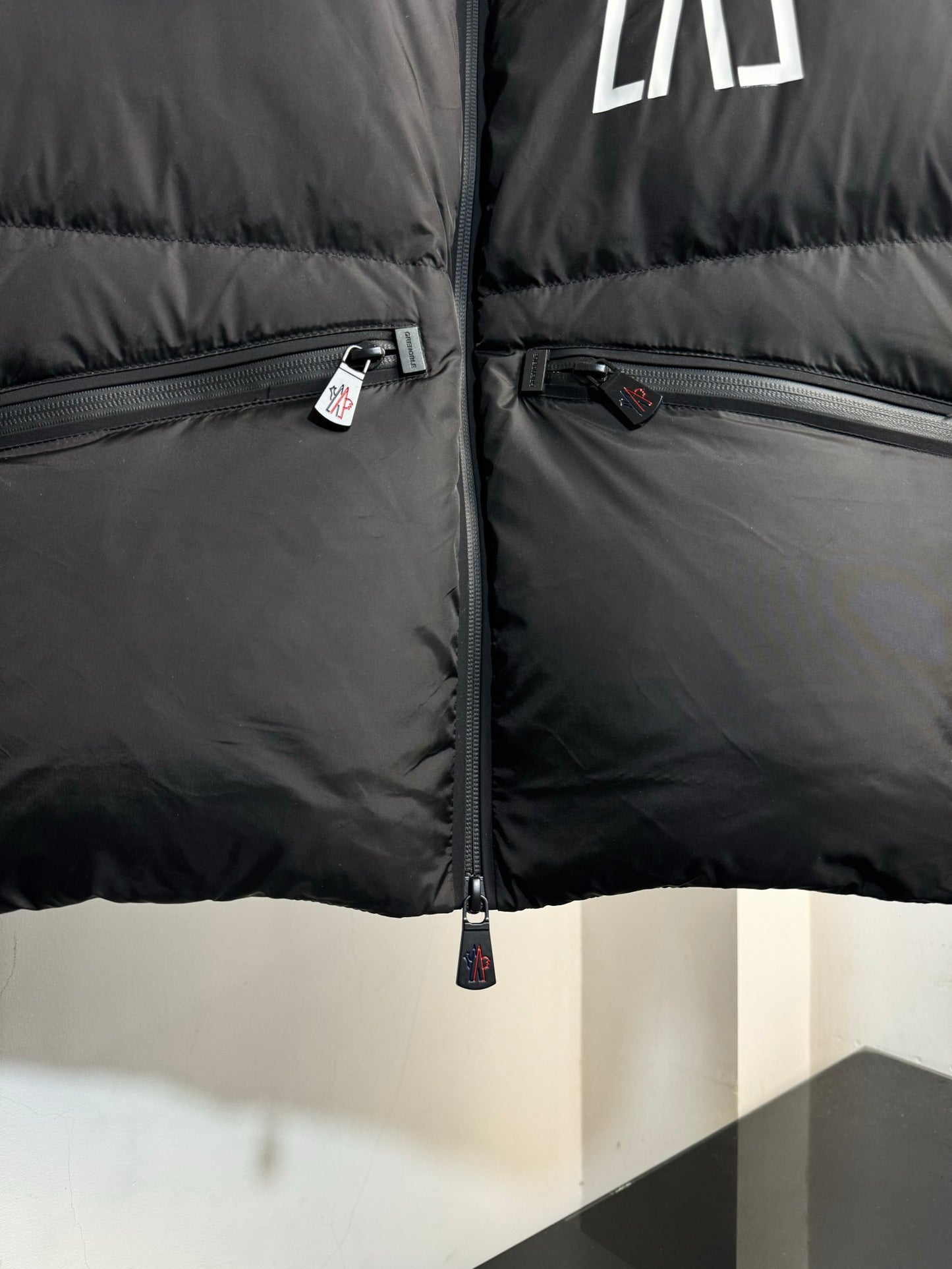 MONCLER Verdons Men's Grenoble Ski Series Down Jacket Black