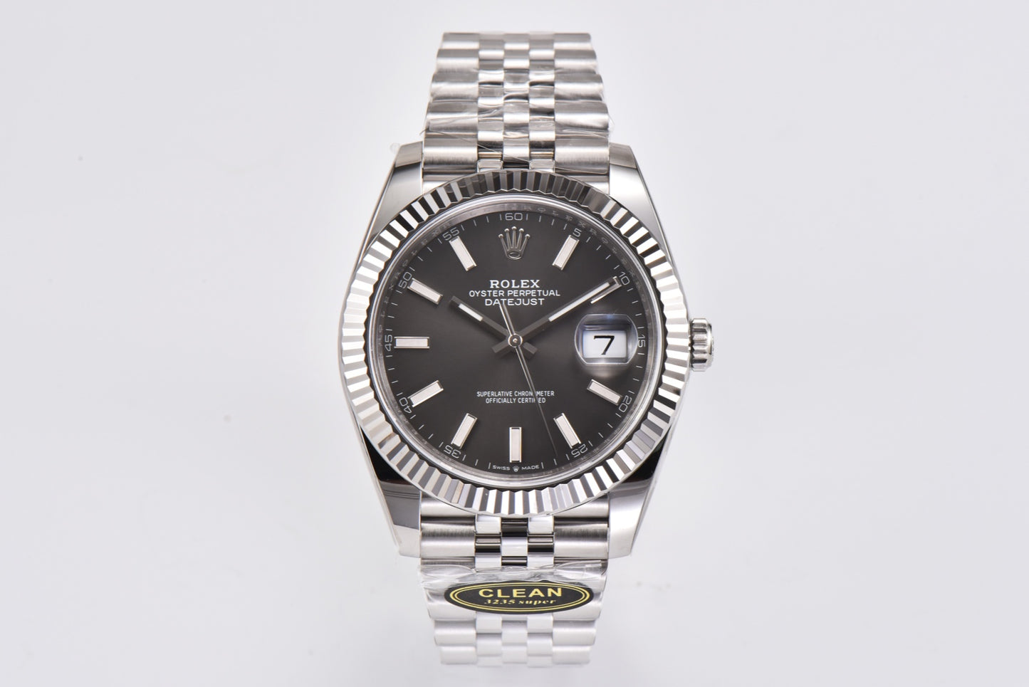 Super Clean Factory Datejust 126334 | 41mm | Super 3235 Movement | 904L Steel | Platinum Bezel