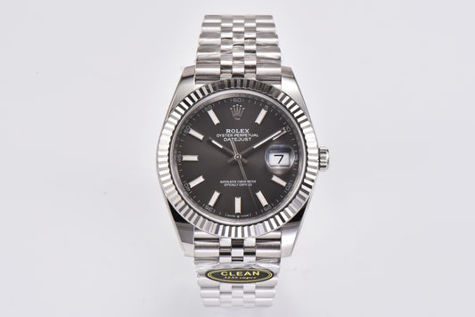 Super Clean Factory Datejust 126334 | 41mm | Super 3235 Movement | 904L Steel | Platinum Bezel
