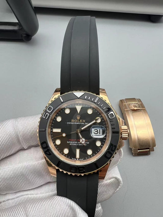 Super Clean Factory Yacht-Master 40mm Black & Gold | VR3235 Movement | 904L Steel