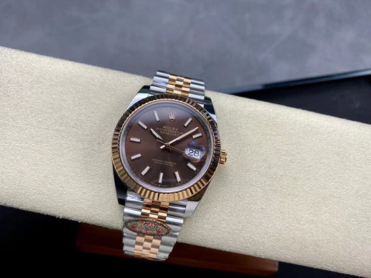 Super Clean Factory Datejust 41mm Rose Gold Style | VR3235 Movement | 904L Steel