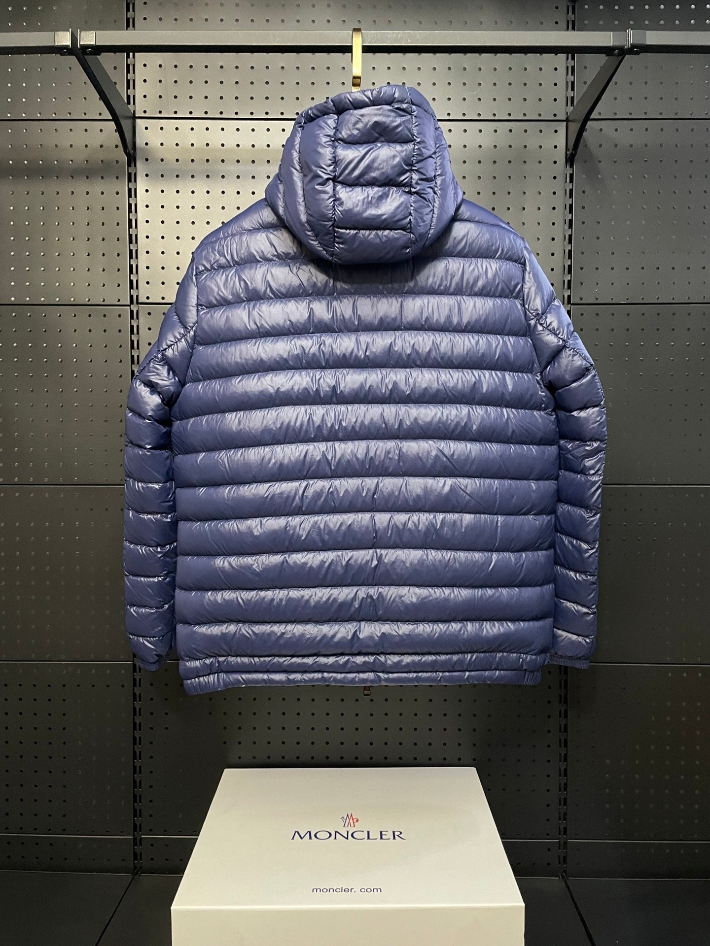 MONCLER Galion Lightweight Hooded Down Jacket – 2024 New Arrival N.blue