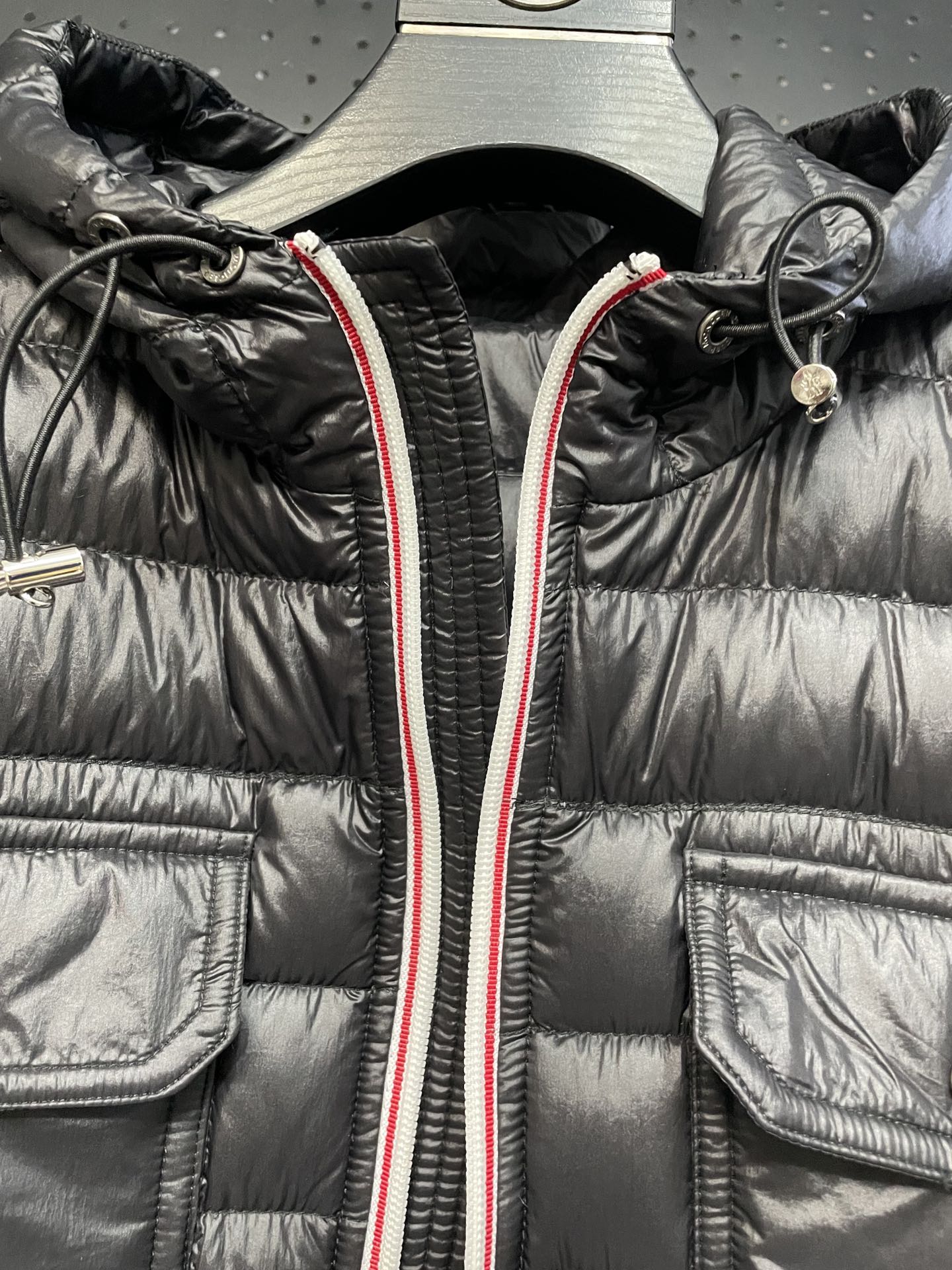 MONCLER Galion Lightweight Hooded Down Jacket – 2024 New Arrival Blk