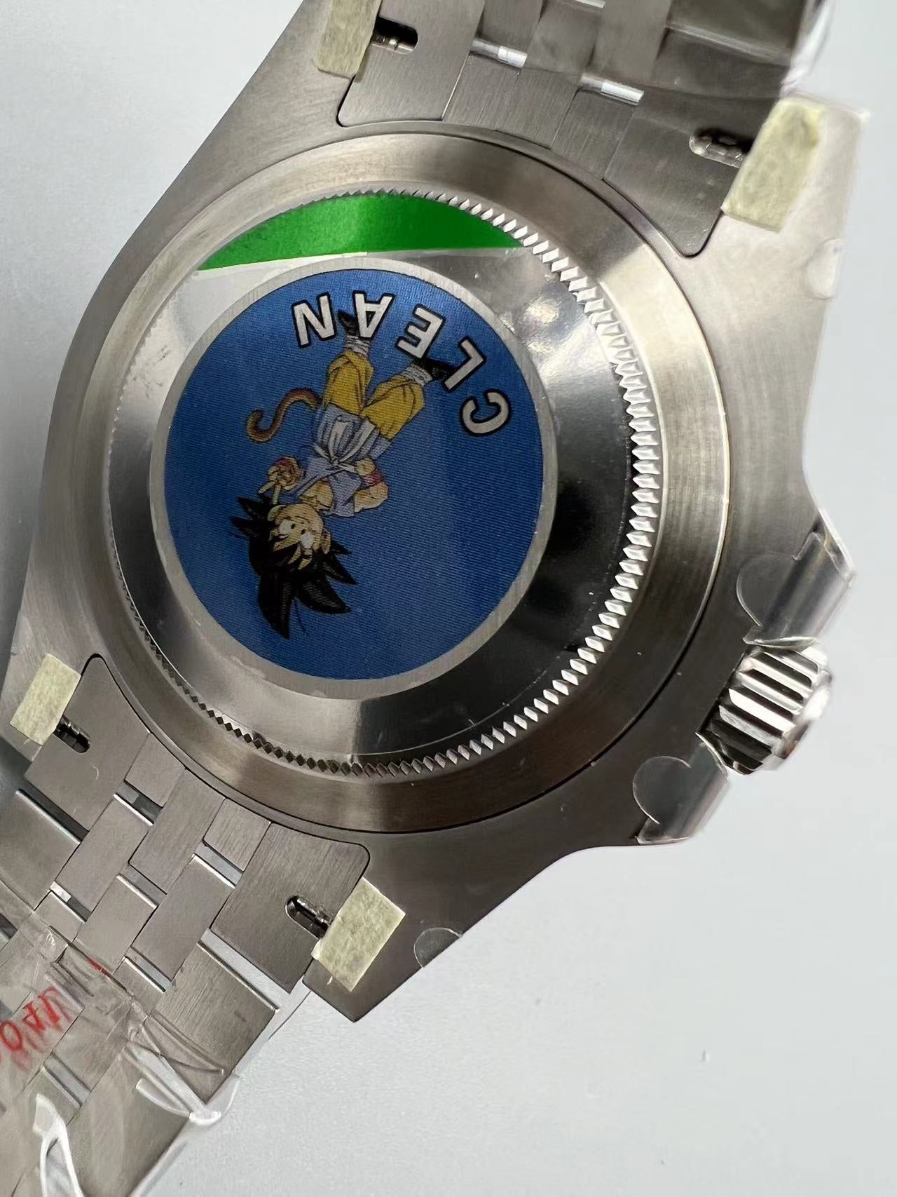 Super Clean Factory GMT "Batman" Black/Blue | DD3285 Movement | 904L Steel