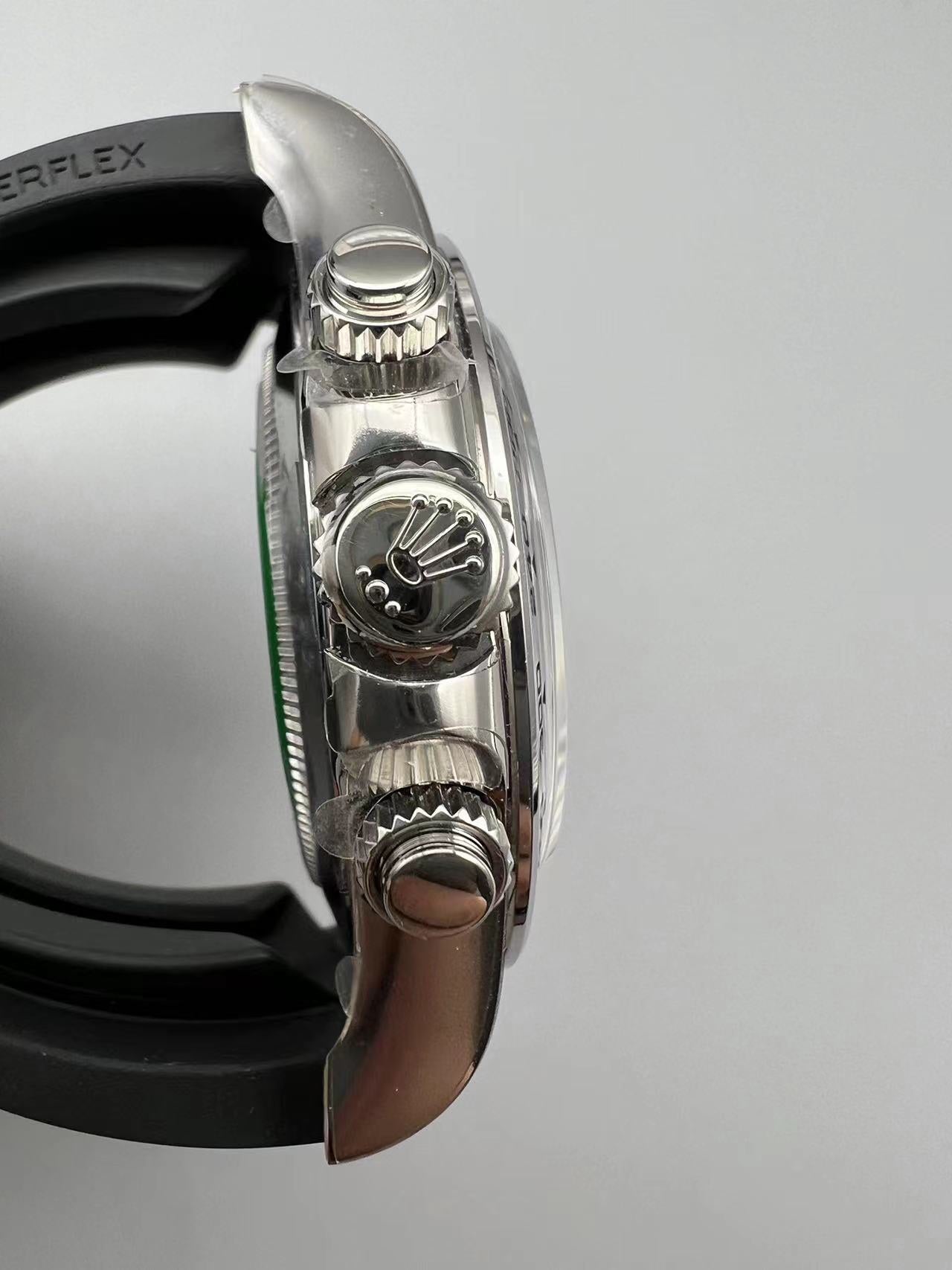 Super Clean Factory Daytona 116509 | Black Dial | Rubber Strap | Cal. 4130 | 904L Steel