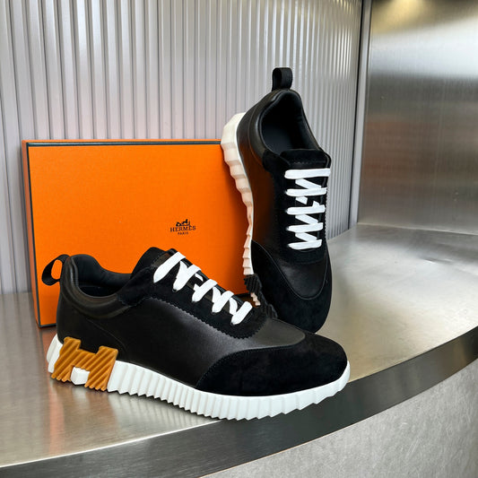 Hermes Unisex High-Tech Two-Tone Sneakers – Premium Edition
