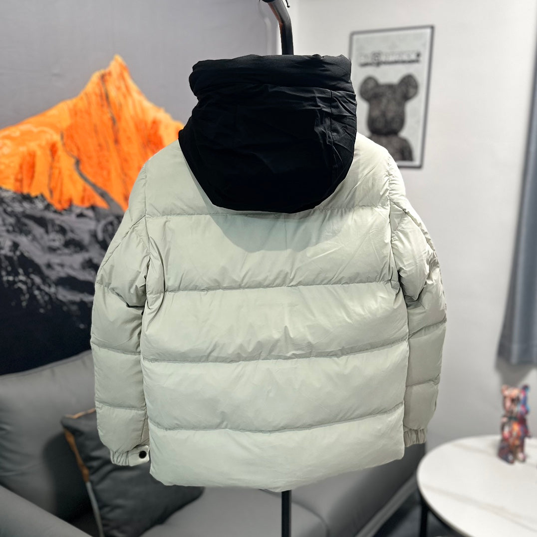 Moncler-Inspired Madeira Black Badge Short Down Jacket