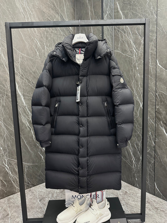 Moncler-Inspired Hanoverian Long Down Jacket – Matte Finish Unisex