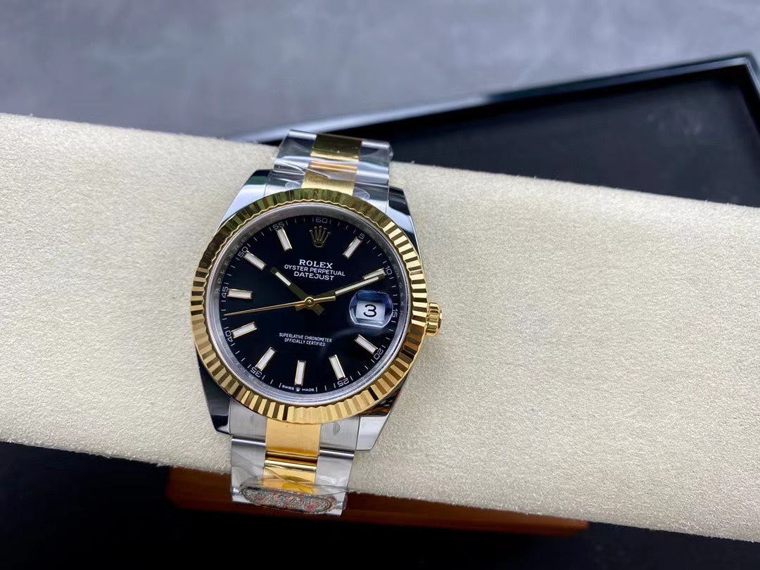 Super Clean Factory Datejust 41mm Yellow Gold Style | VR3235 Movement | 904L Steel