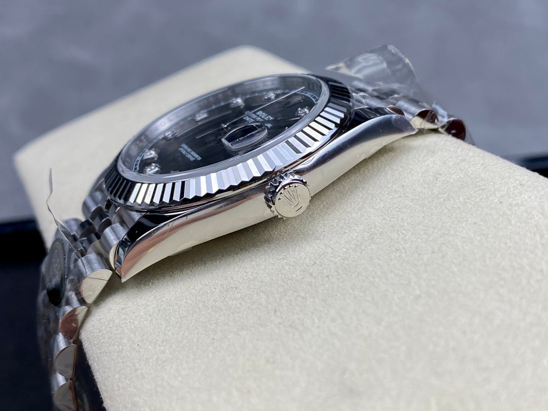 Super Clean Datejust 126334 Grey Dial | 41mm | Super 3235 Movement | 904L Steel | Platinum Bezel
