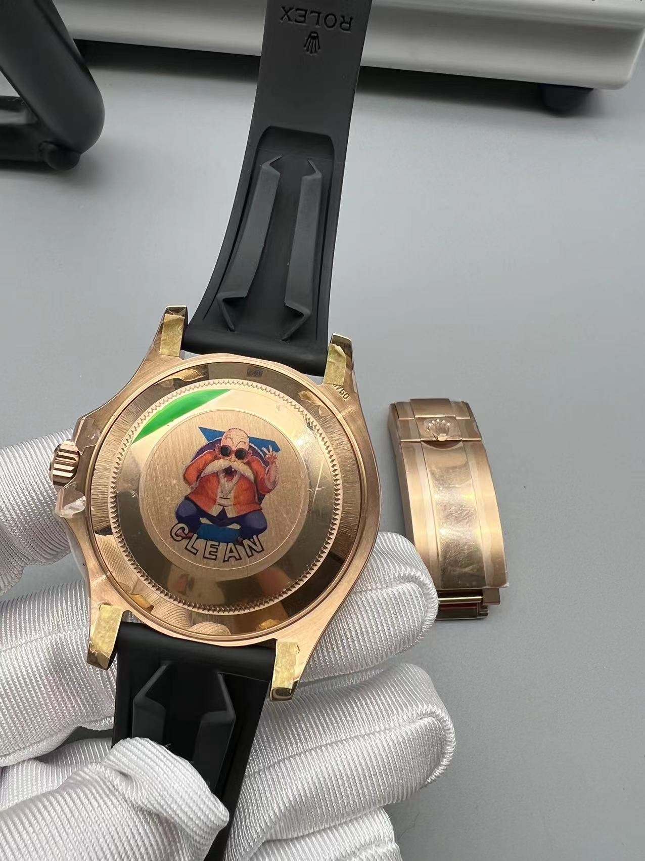 Super Clean Factory Yacht-Master 40mm Black & Gold | VR3235 Movement | 904L Steel