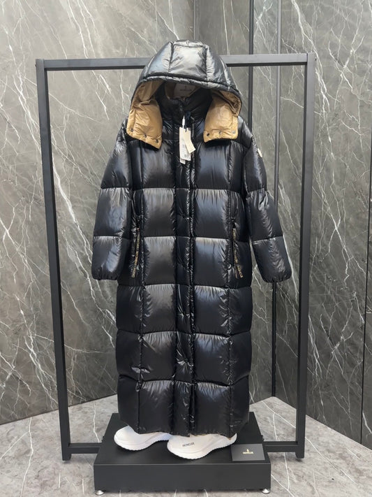 Moncler-Inspired Parnaiba Long Down Jacket for Women