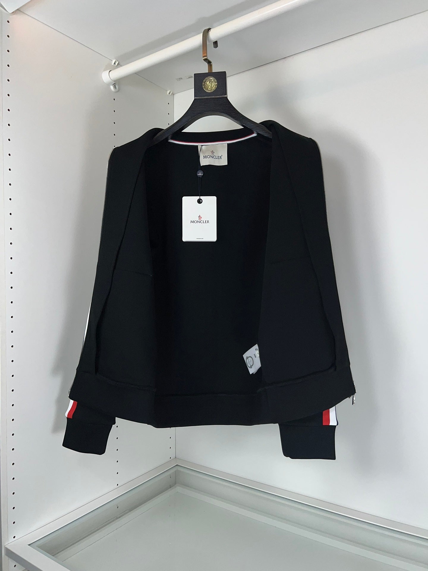 Moncler-Inspired Early Fall Cotton Jacket Black
