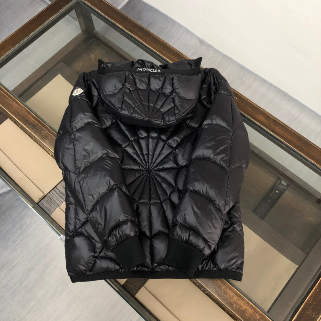 Moncler-Inspired Violier Spider Web Quilted Down Jacket for Men