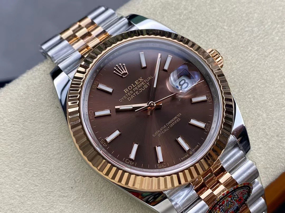 Super Clean Factory Datejust 41mm Rose Gold Style | VR3235 Movement | 904L Steel