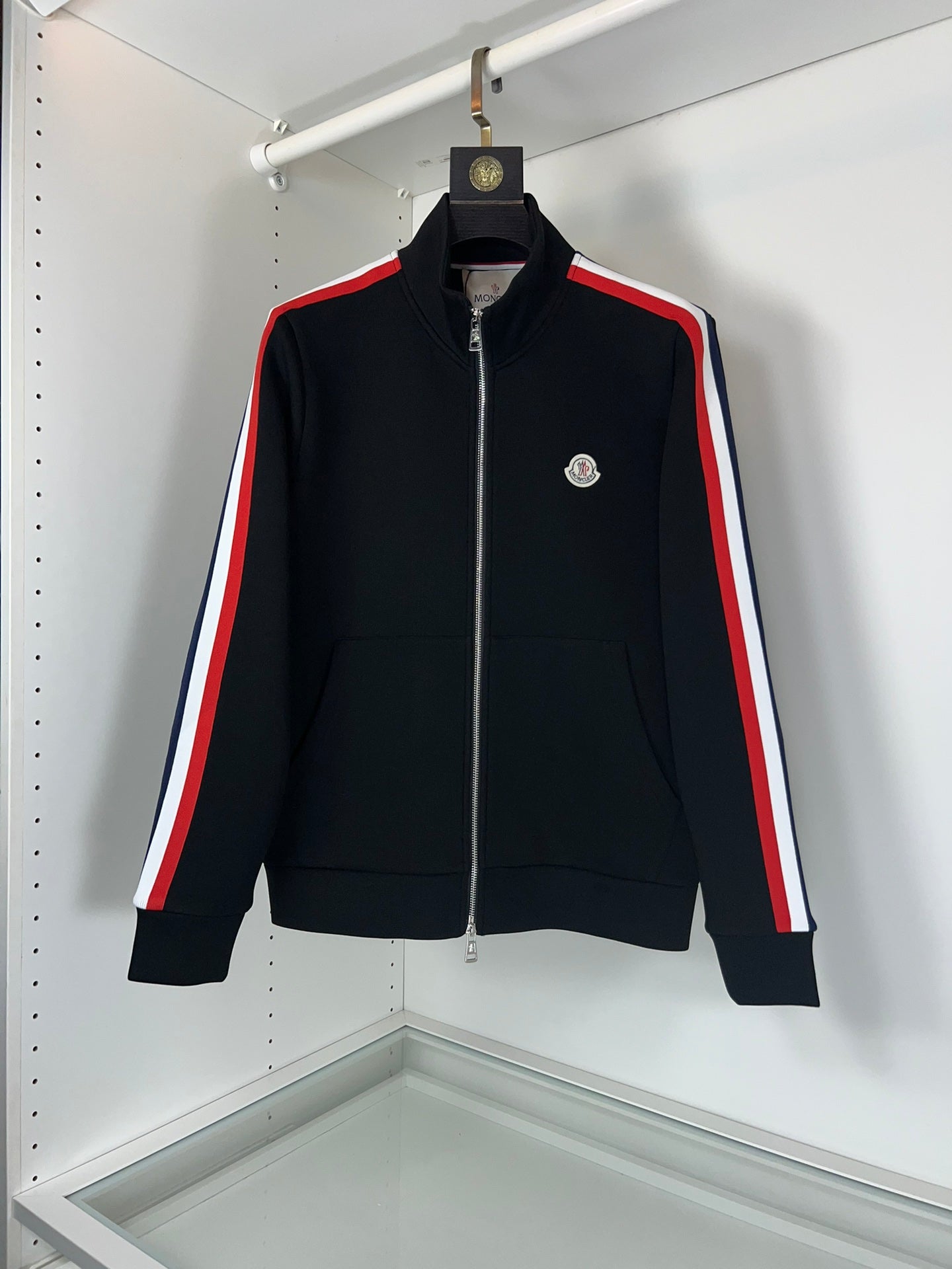 Moncler-Inspired Early Fall Cotton Jacket Black