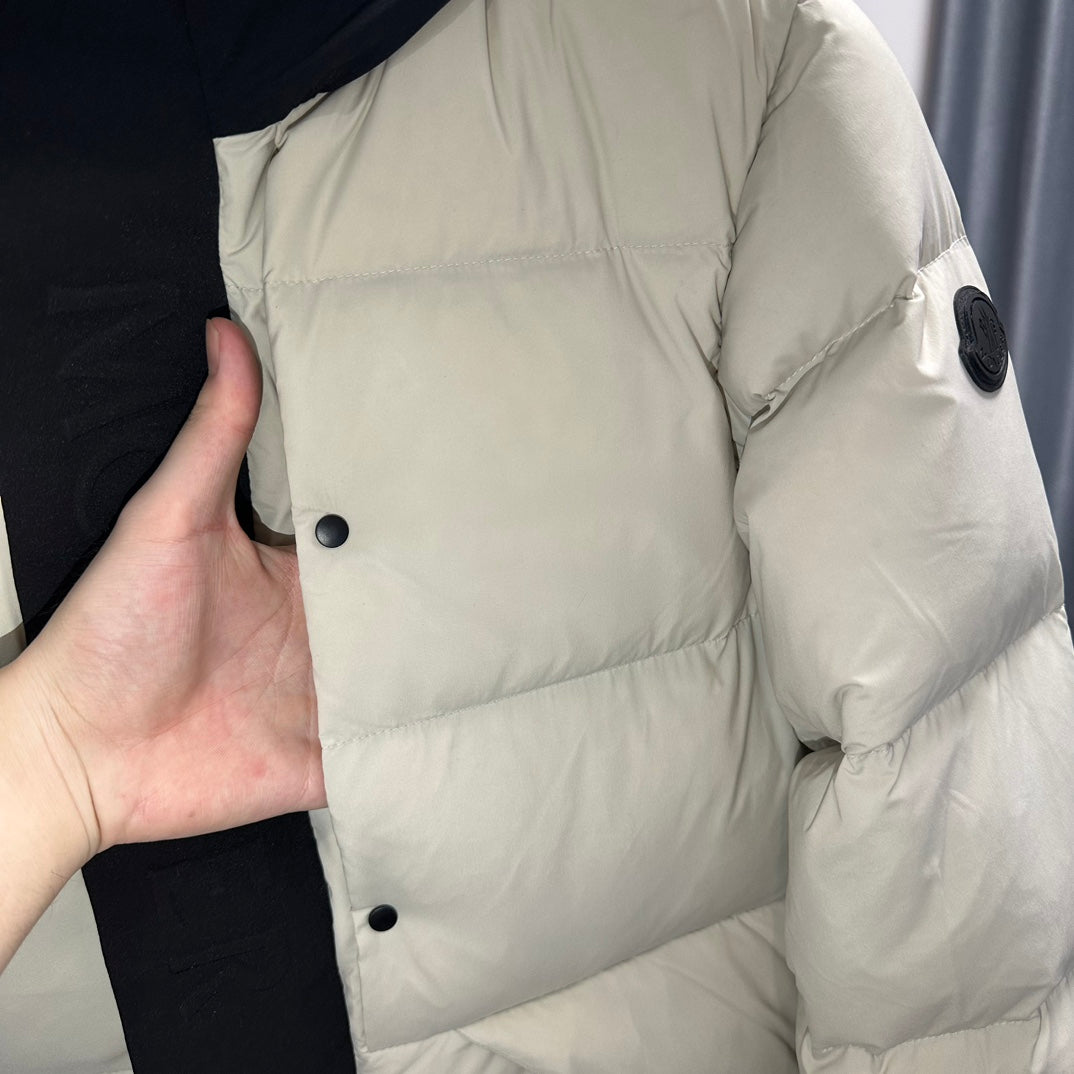 Moncler-Inspired Madeira Black Badge Short Down Jacket