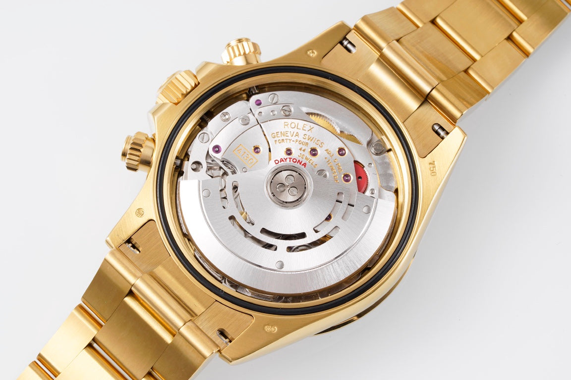 Super Clean Factory Daytona Gold Tone | White Bezel | Cal. 4130 | 904L Steel | White Dial