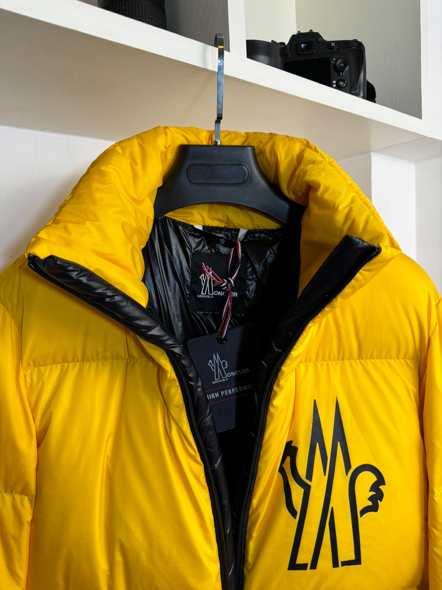 Moncler Verdons Men's Grenoble Ski Series Down Jacket Yellow