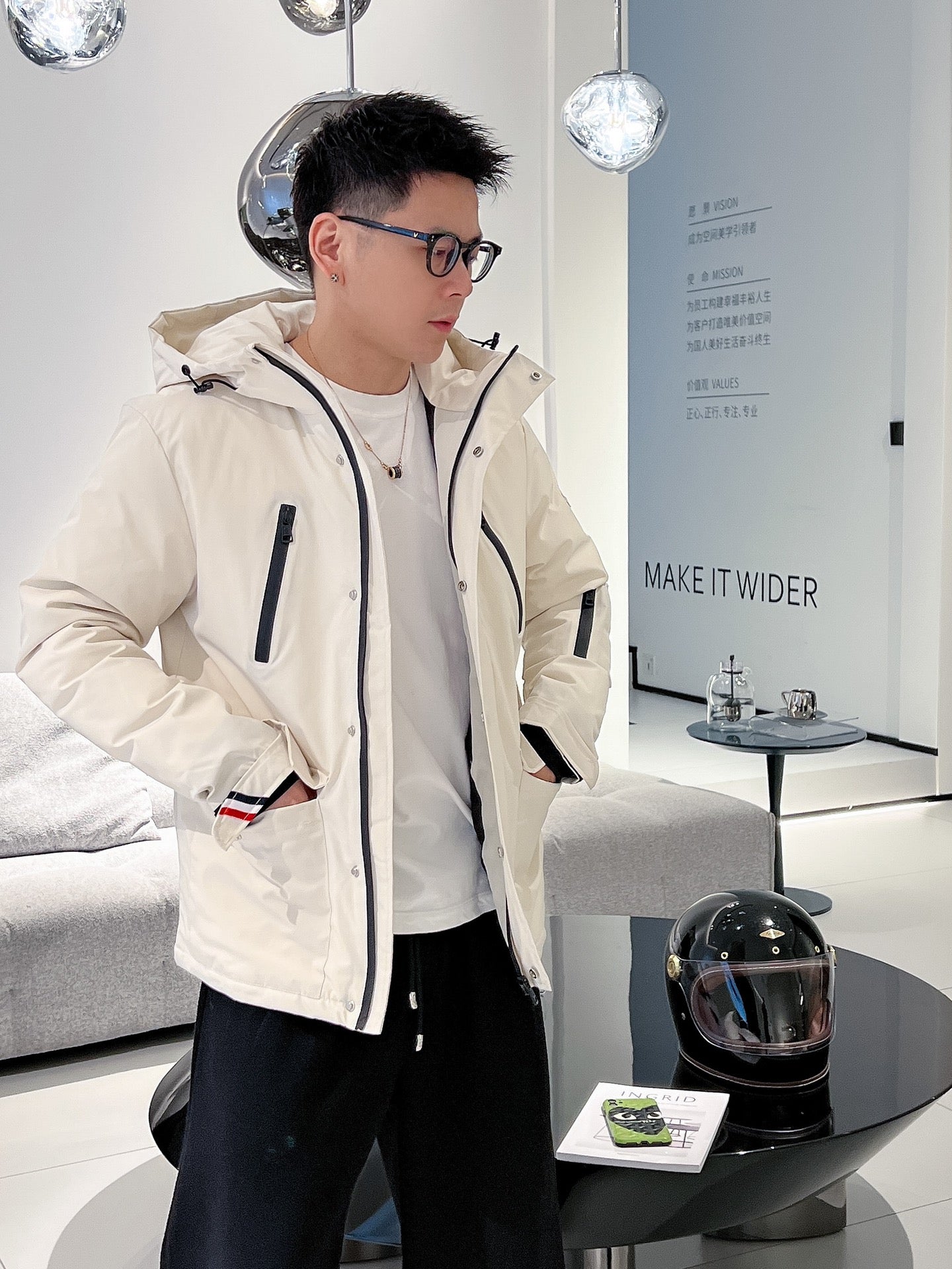 Moncler-Inspired Premium Down Puffer Jacket – Runway Edition