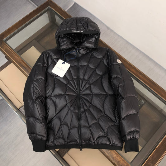 Moncler-Inspired Violier Spider Web Quilted Down Jacket for Men
