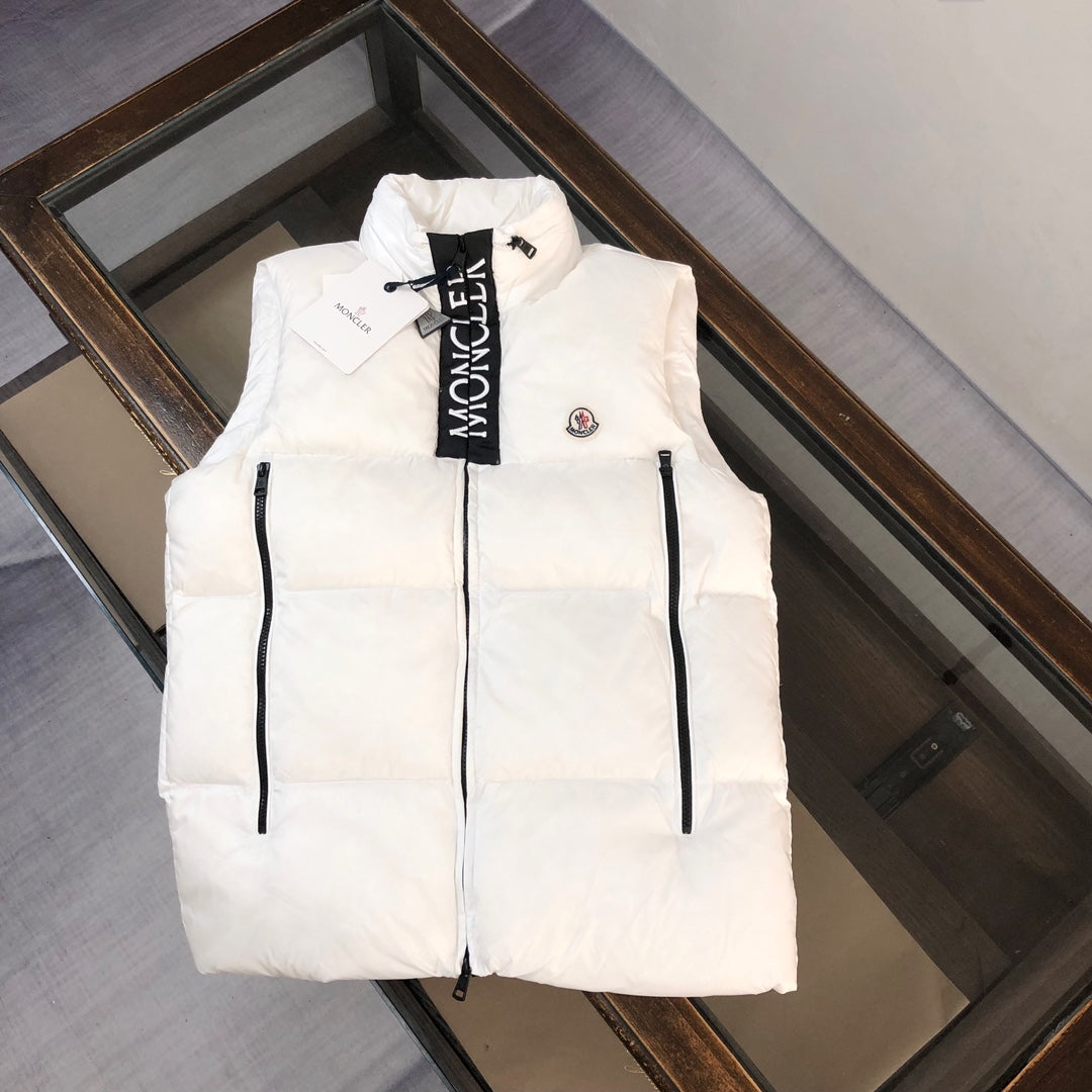 Moncler-Inspired Hidden Hood Down Vest Orig Quality