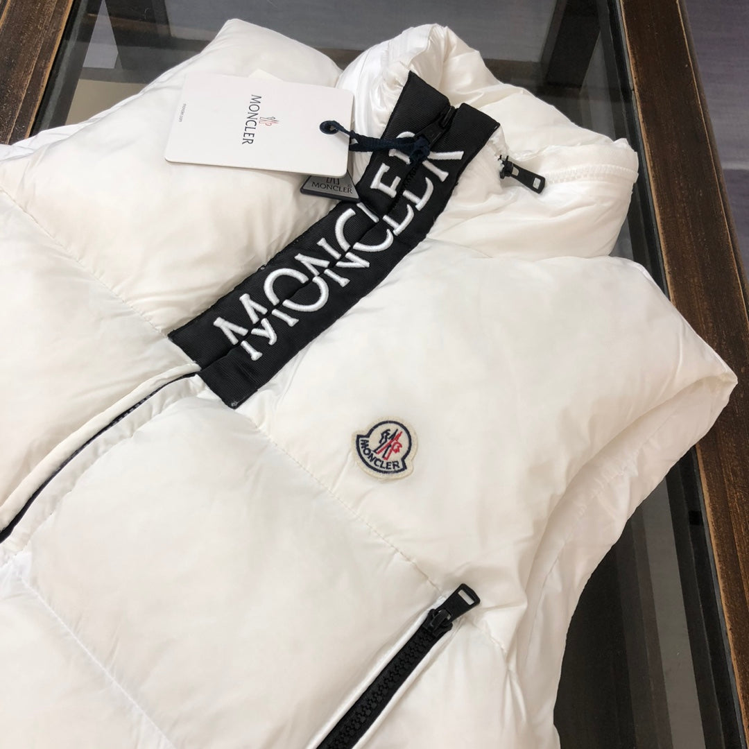 Moncler-Inspired Hidden Hood Down Vest Orig Quality