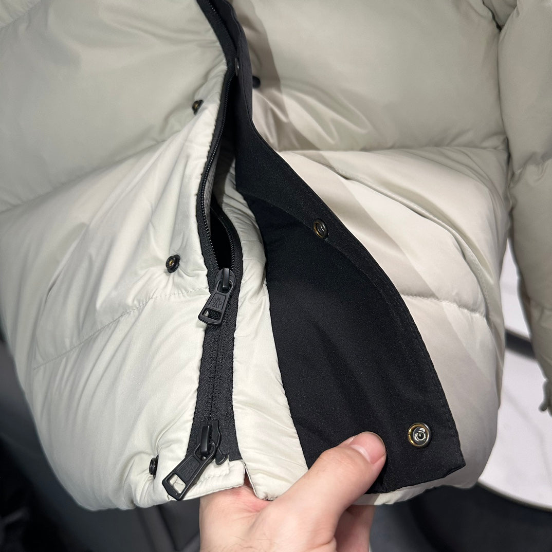 Moncler-Inspired Madeira Black Badge Short Down Jacket