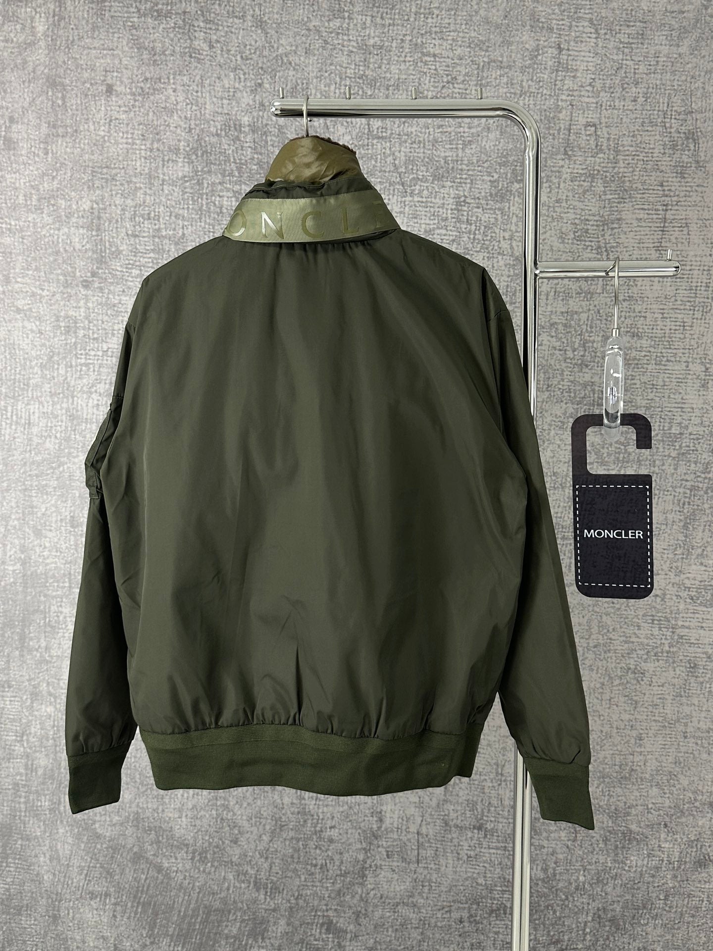 Moncler-Inspired Timur 2-in-1 Jacket and Down Vest Set Armygreen