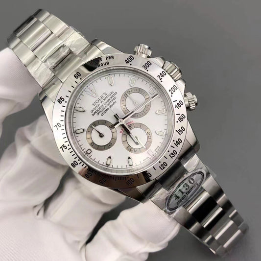 Super Clean Factory Daytona 116509 White Dial | 12.5mm | Cal. 4130 | Sapphire