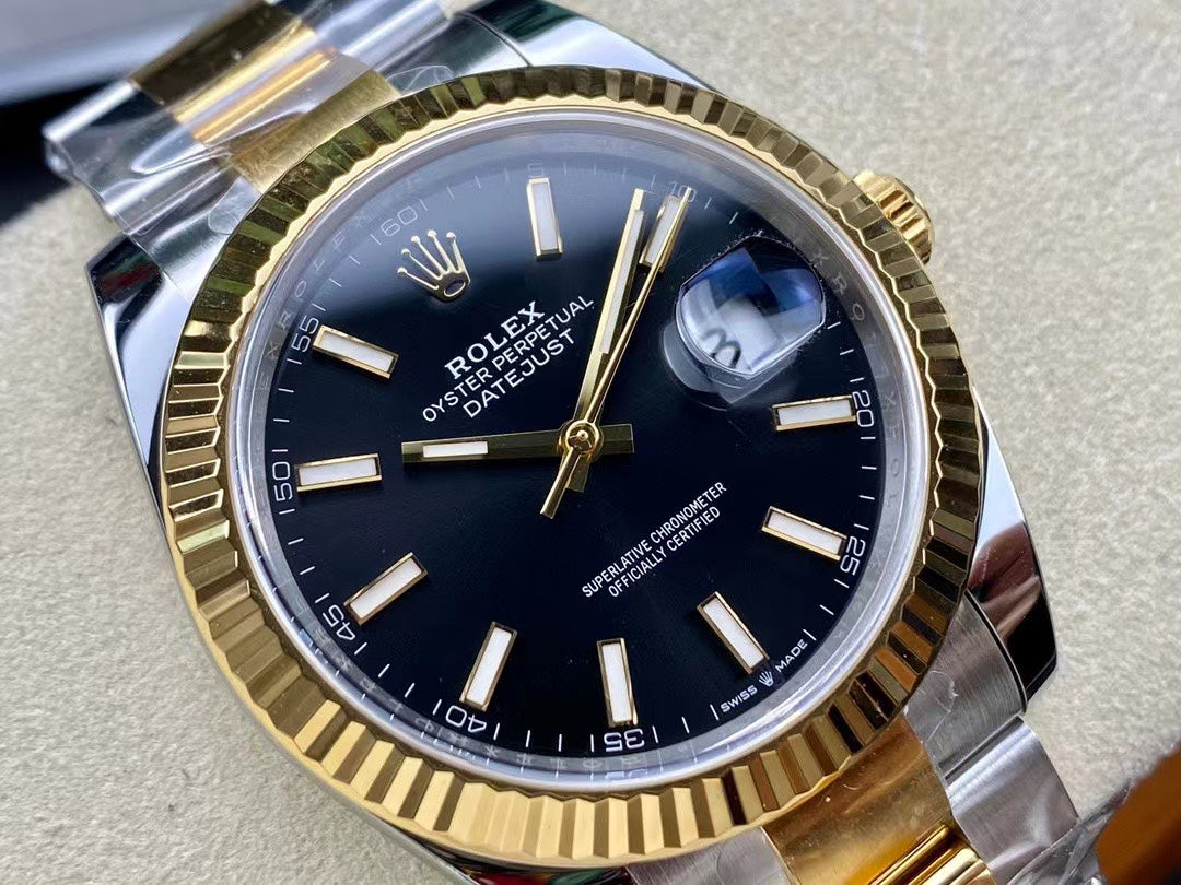 Super Clean Factory Datejust 41mm Yellow Gold Style | VR3235 Movement | 904L Steel