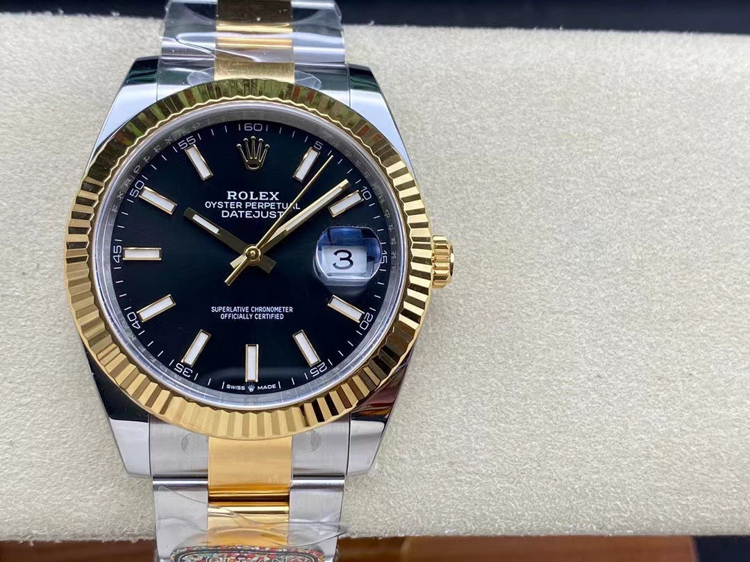 Super Clean Factory Datejust 41mm Yellow Gold Style | VR3235 Movement | 904L Steel