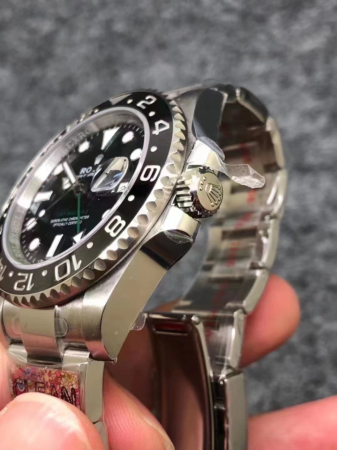 Super Clean Factory GMT Black Ceramic Bezel | Green Hand | 904L Steel | DD3285 Movement
