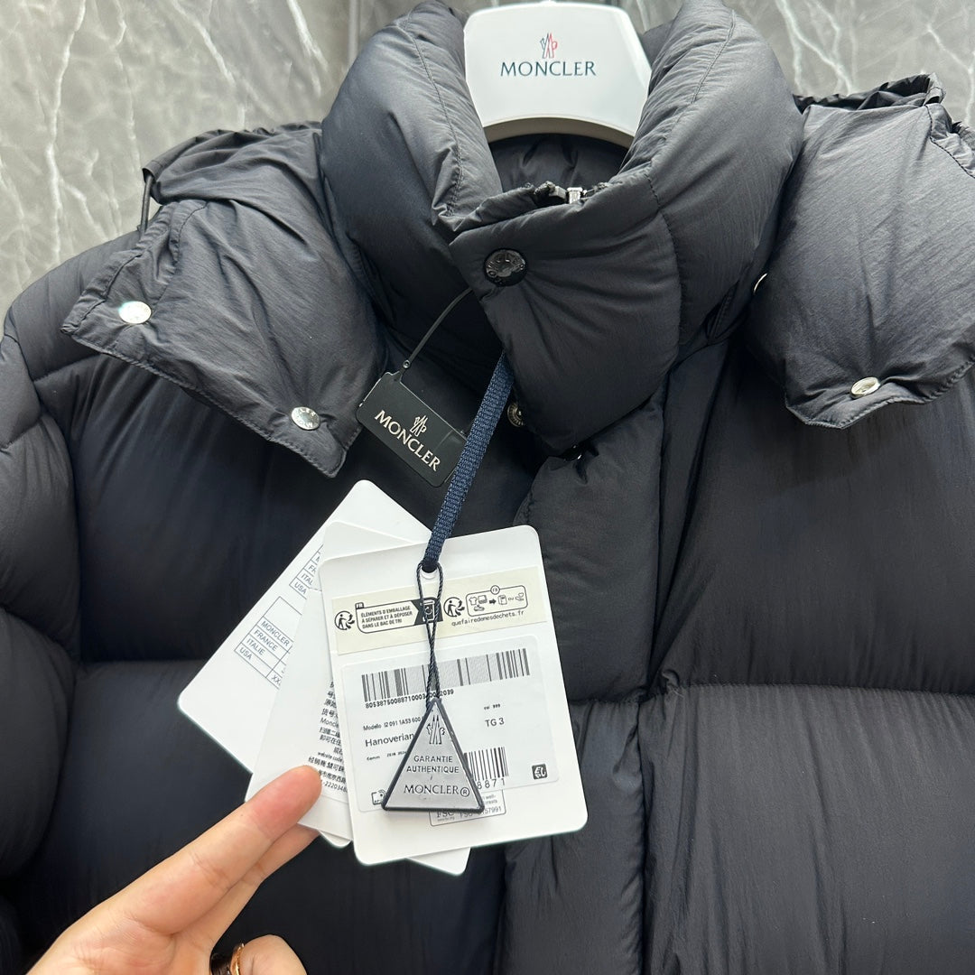 Moncler-Inspired Hanoverian Long Down Jacket – Matte Finish Unisex