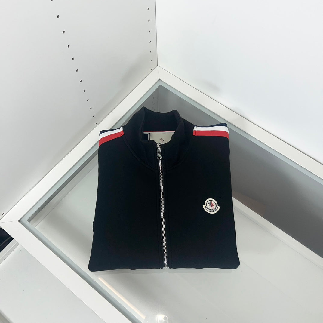 Moncler-Inspired Early Fall Cotton Jacket Black