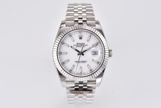 Super Clean Factory Datejust 126334 | 41mm | Super 3235 Movement | 904L Steel | Platinum Bezel
