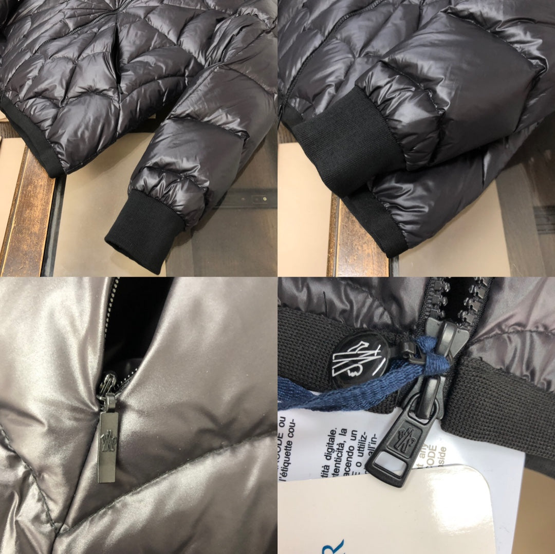 Moncler-Inspired Violier Spider Web Quilted Down Jacket for Men
