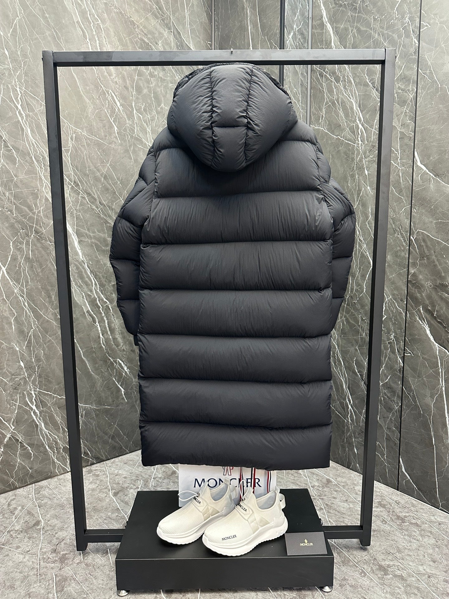 Moncler-Inspired Hanoverian Long Down Jacket – Matte Finish Unisex
