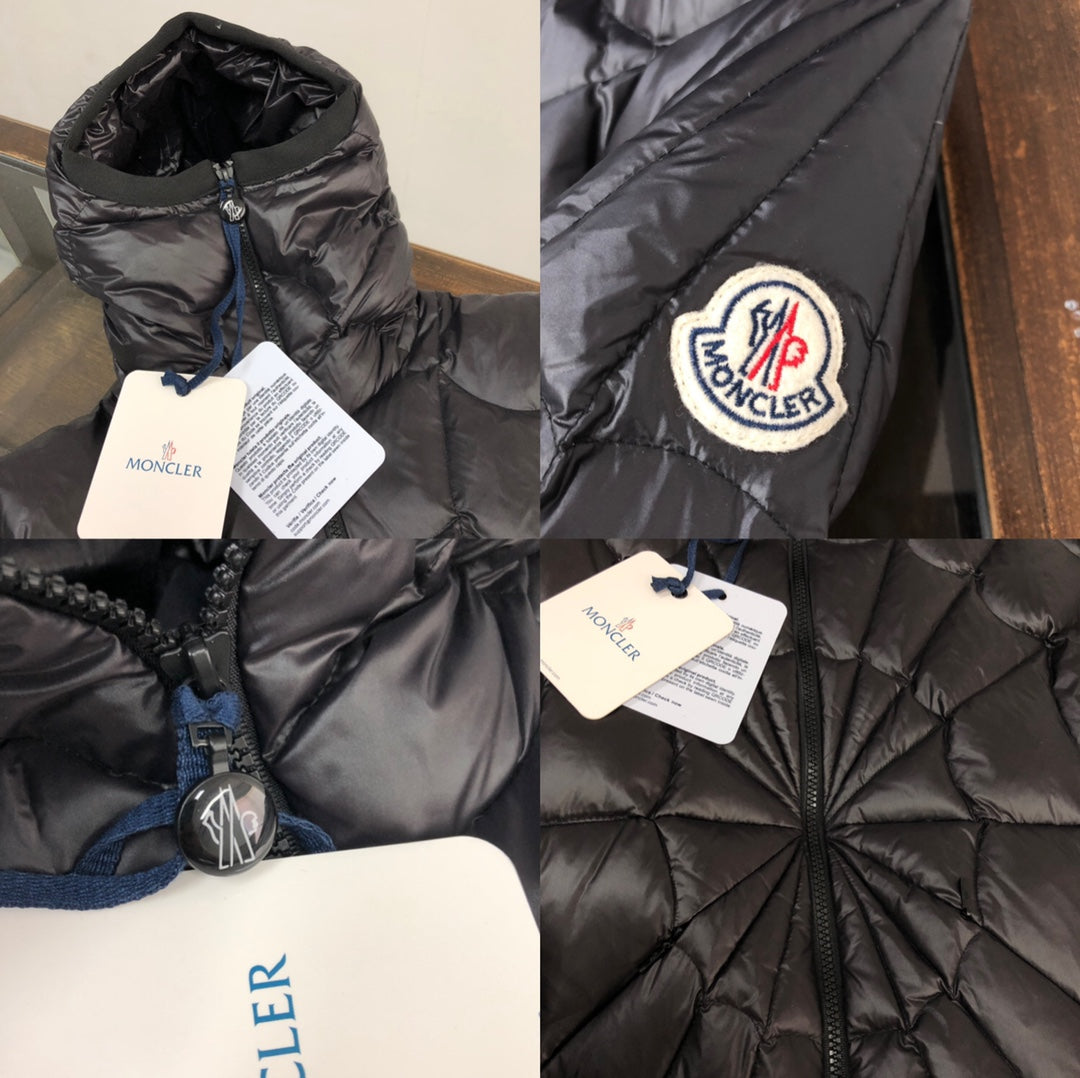 Moncler-Inspired Violier Spider Web Quilted Down Jacket for Men