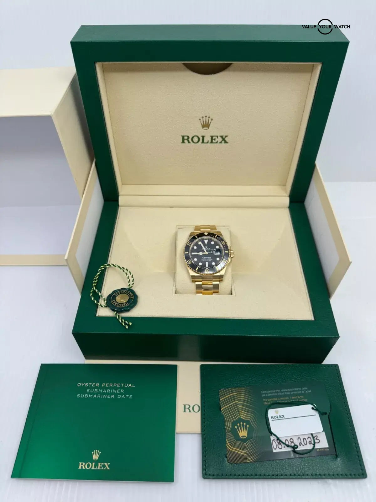 Submariner 41mm – Yellow Gold Style Watch