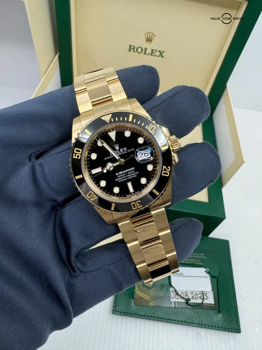 Submariner 41mm – Yellow Gold Style Watch